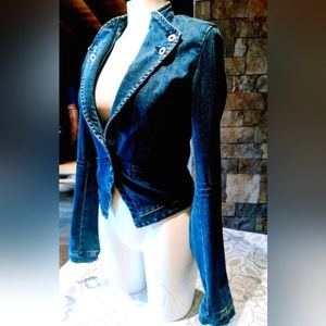 Foxy Jean jacket Y2K medium size